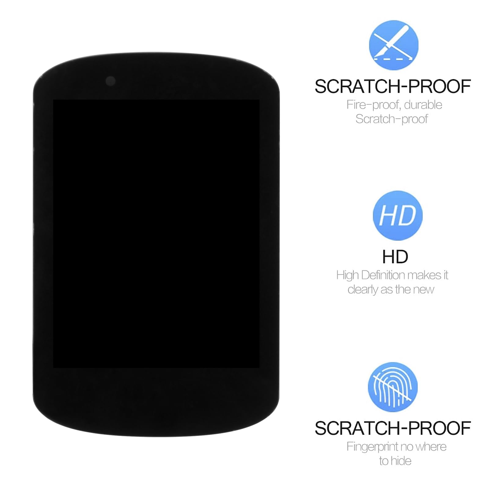 Amazon.co.jp: Garmin Edge 830 交換用スクリーン Garmin Edge 830 2.6